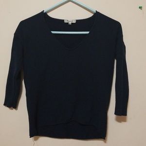 Madewell High Low Sweater